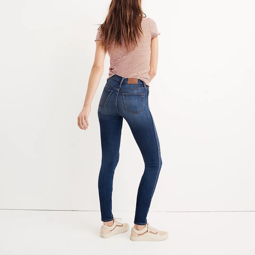 Madewell 10" High-Rise Skinny Danny Wash (Tencel)